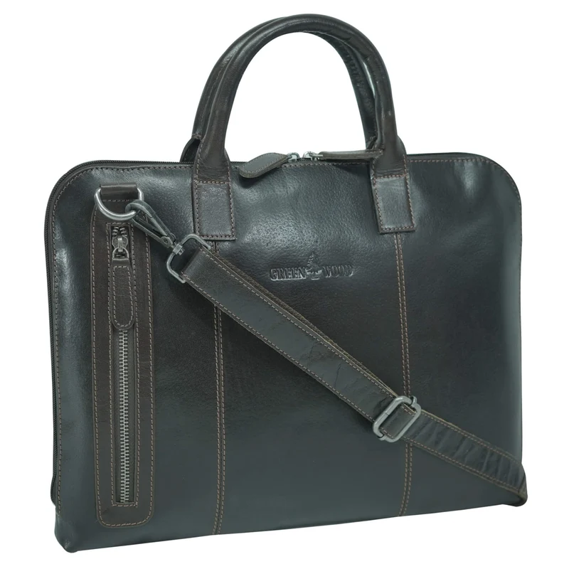 Ian Laptoptasche 14 Zoll Damen Leder: Gepolstert, Weit Öffenbar & Leicht