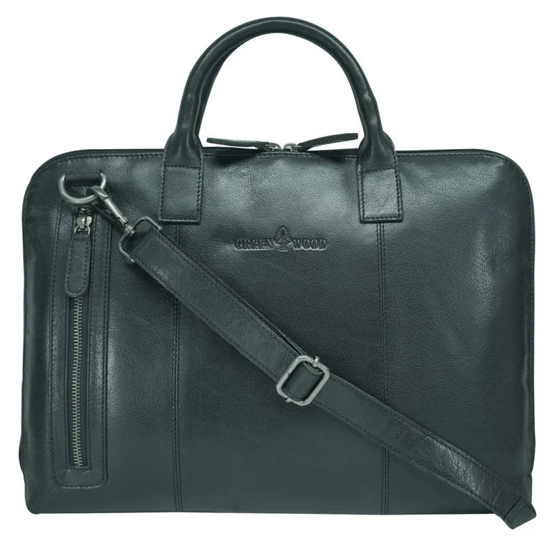 Ian Laptoptasche 14 Zoll Damen Leder: Gepolstert, Weit Öffenbar & Leicht