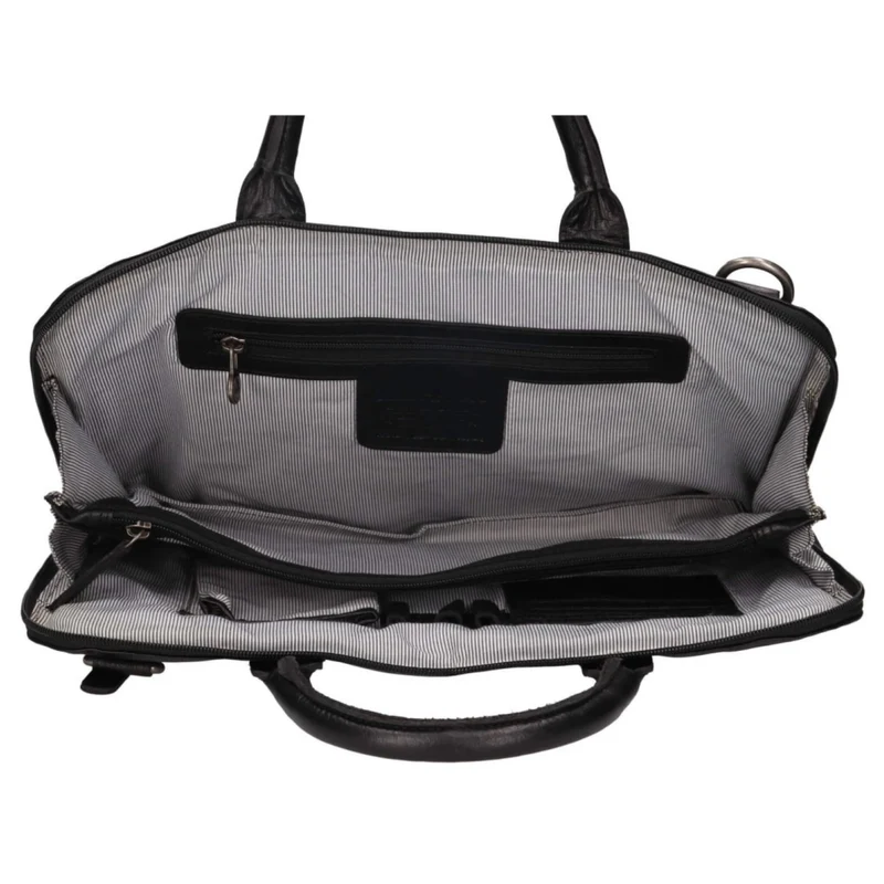 Ian Laptoptasche 14 Zoll Damen Leder: Gepolstert, Weit Öffenbar & Leicht