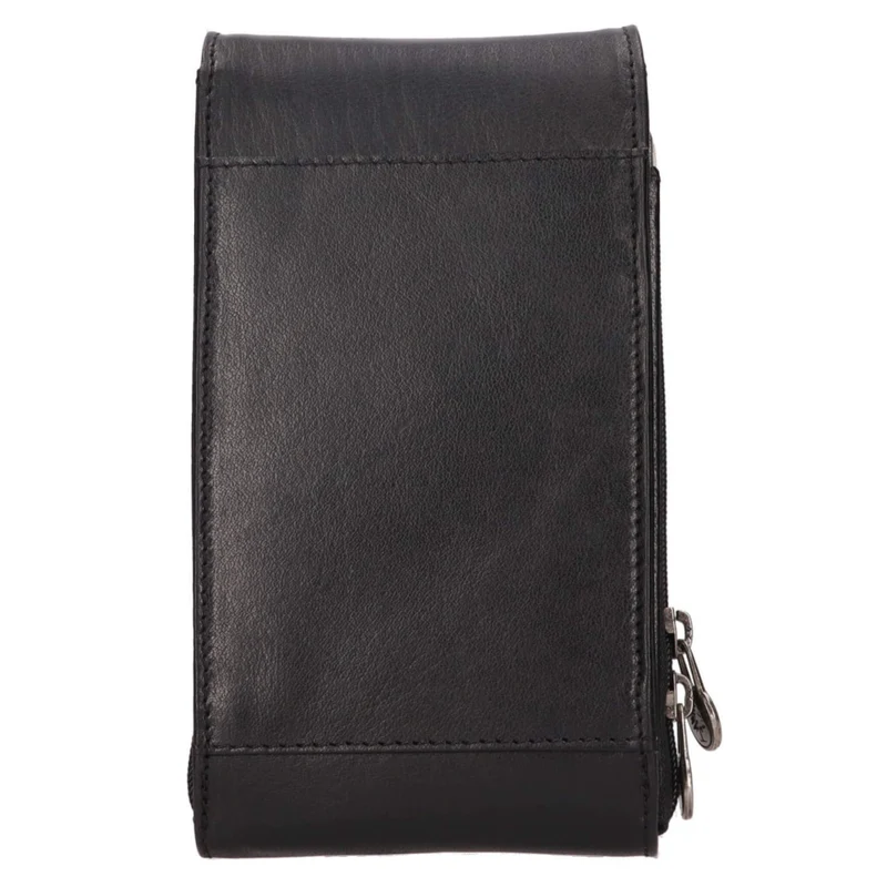 Cole Handytasche Leder zum Umhängen Mini Tasche Schwarz