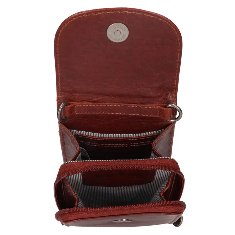 Cole Handytasche Leder zum Umhängen Mini Tasche Schwarz
