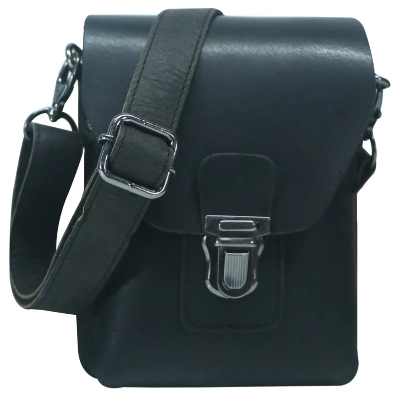 Arne Bauch Gürteltasche Leder mit Gürtelschlaufe und Hakenring