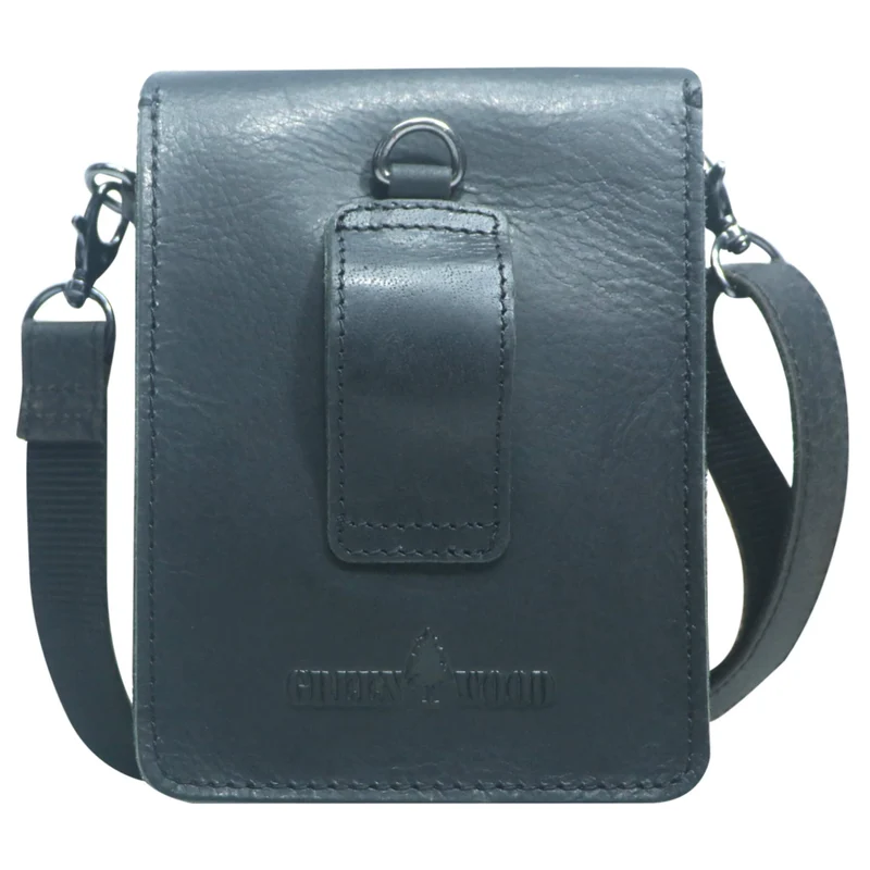 Arne Bauch Gürteltasche Leder mit Gürtelschlaufe und Hakenring