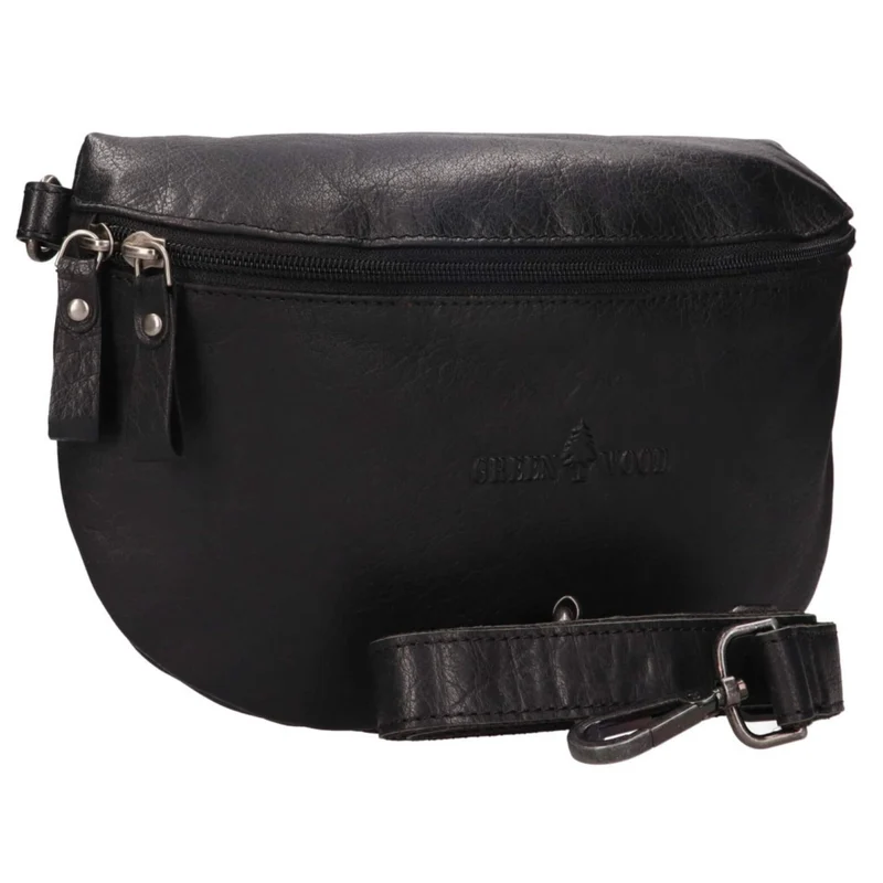 Zoe Bauchtasche Groß Herren Leder Gürteltasche Damen