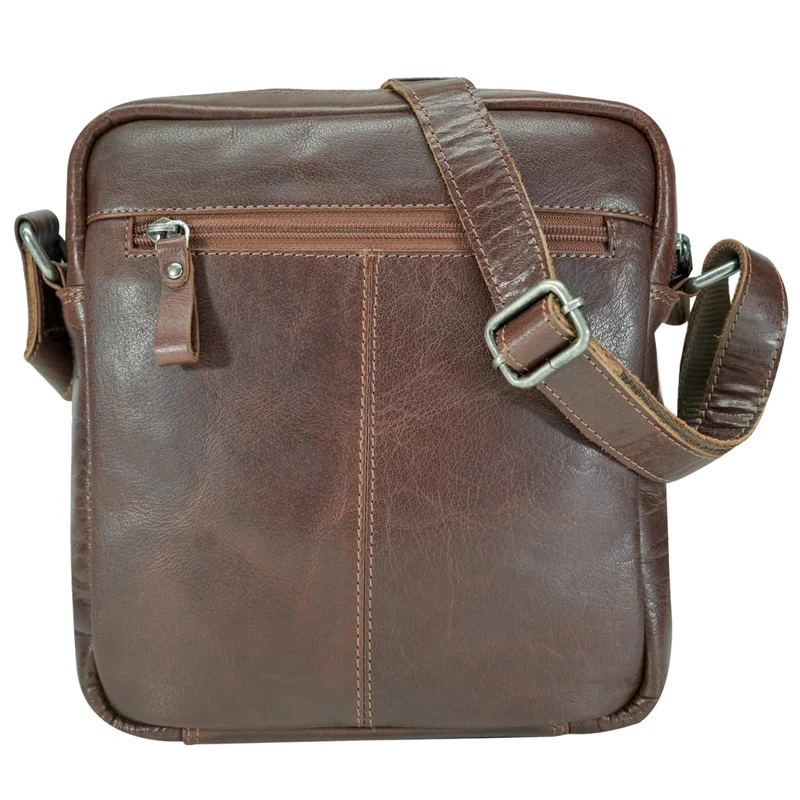 Axel Umhängetasche Echtleder Herren Kuriertasche Damen