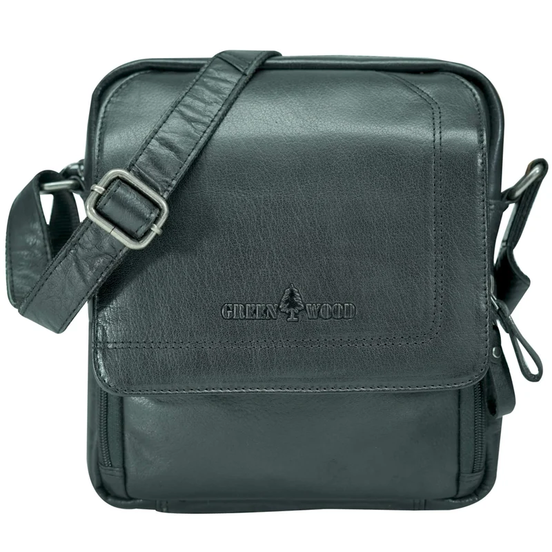 Axel Umhängetasche Echtleder Herren Kuriertasche Damen