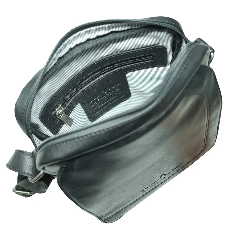Axel Umhängetasche Echtleder Herren Kuriertasche Damen