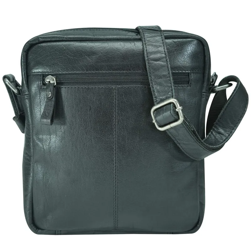 Axel Umhängetasche Echtleder Herren Kuriertasche Damen