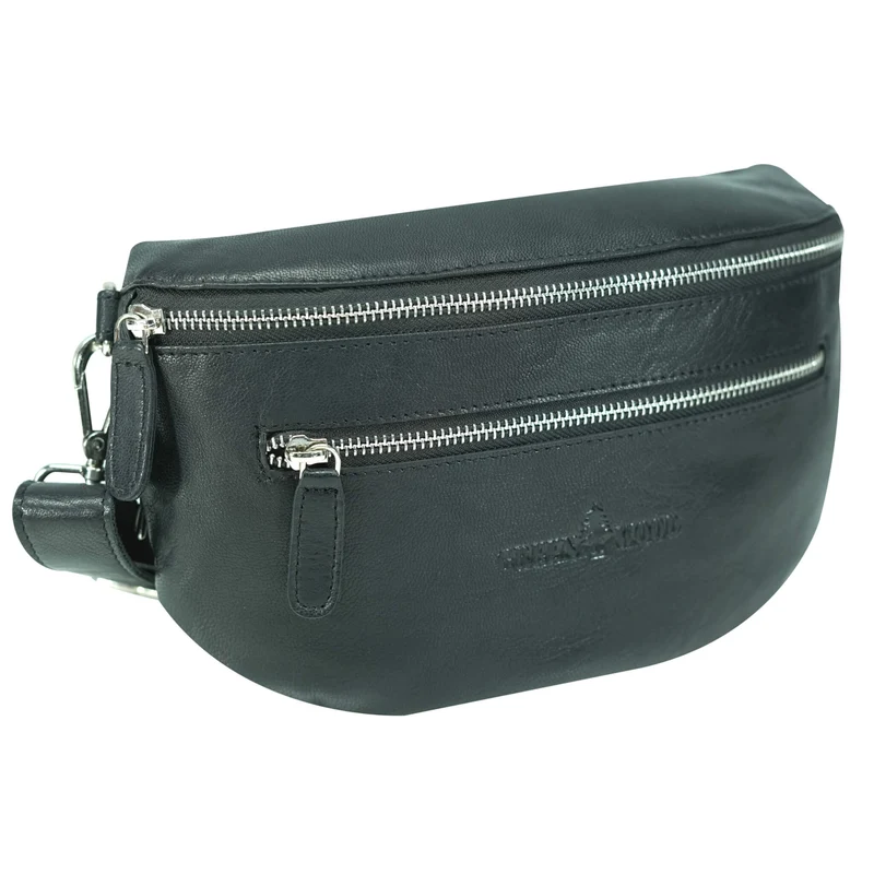 Svala Bauchtasche Gürteltasche Damen Leder Crossbody Herren
