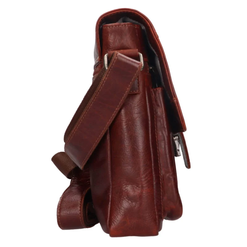 Sven Männer Umhängetasche Leder Mittelgroß Handtasche