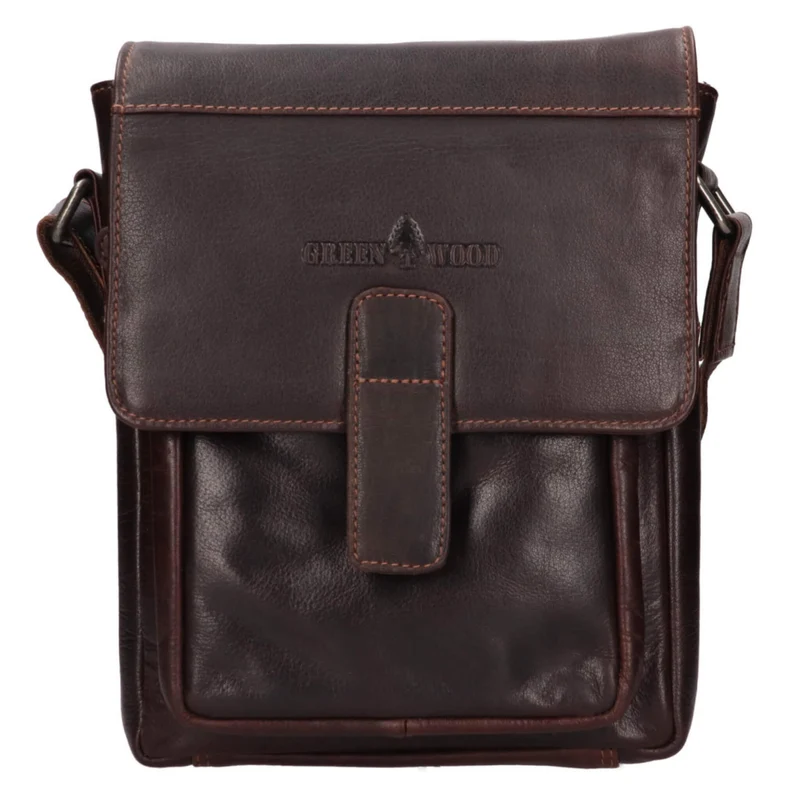 Sven Männer Umhängetasche Leder Mittelgroß Handtasche