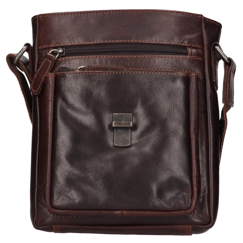 Sven Männer Umhängetasche Leder Mittelgroß Handtasche