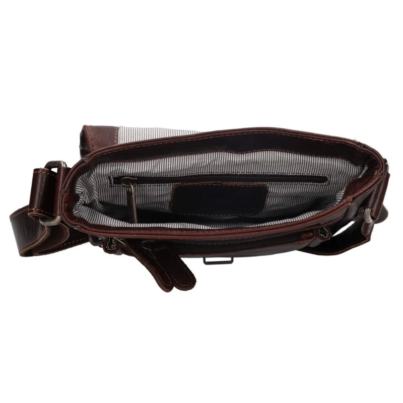 Sven Männer Umhängetasche Leder Mittelgroß Handtasche