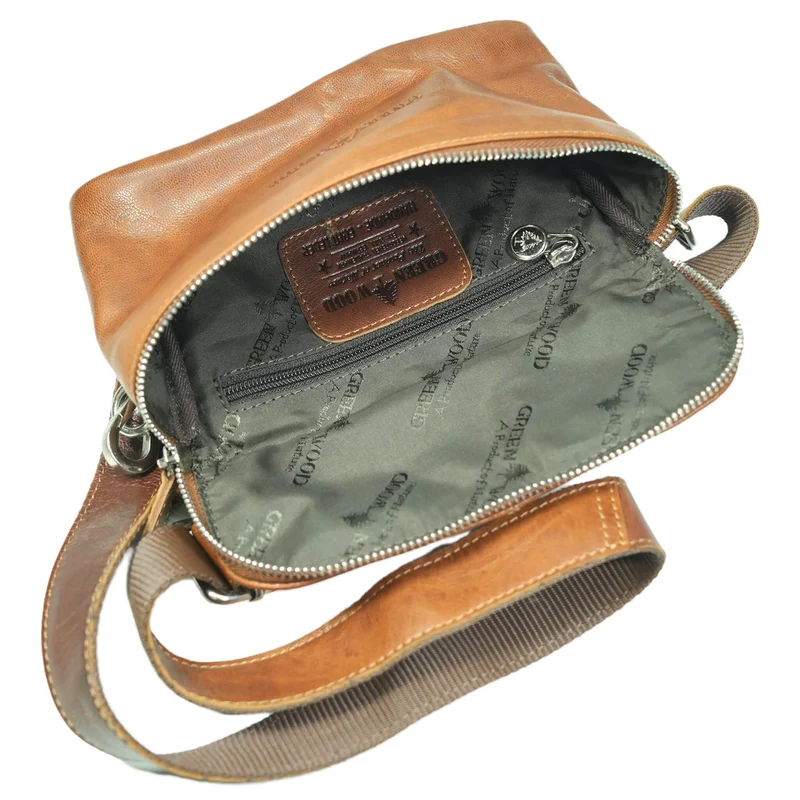 Asta Gürteltasche mit Schultergurt Damen Tasche für Gürtel Herren