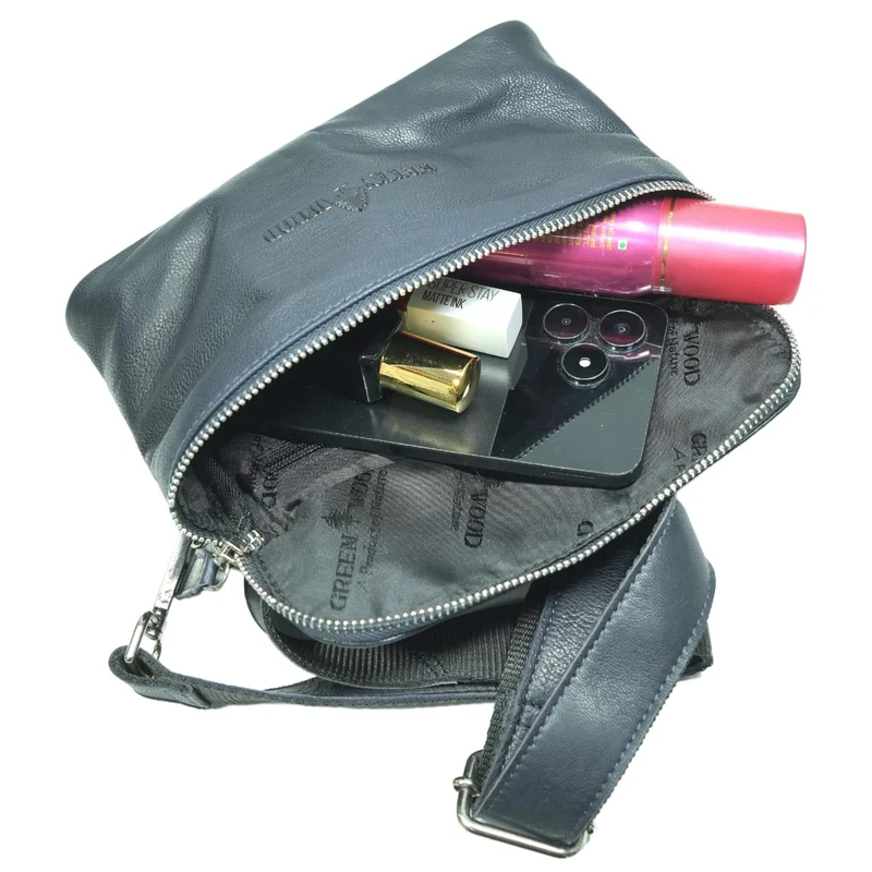 Asta Gürteltasche mit Schultergurt Damen Tasche für Gürtel Herren