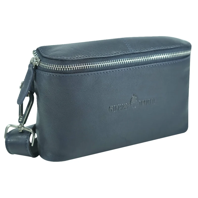 Asta Gürteltasche mit Schultergurt Damen Tasche für Gürtel Herren