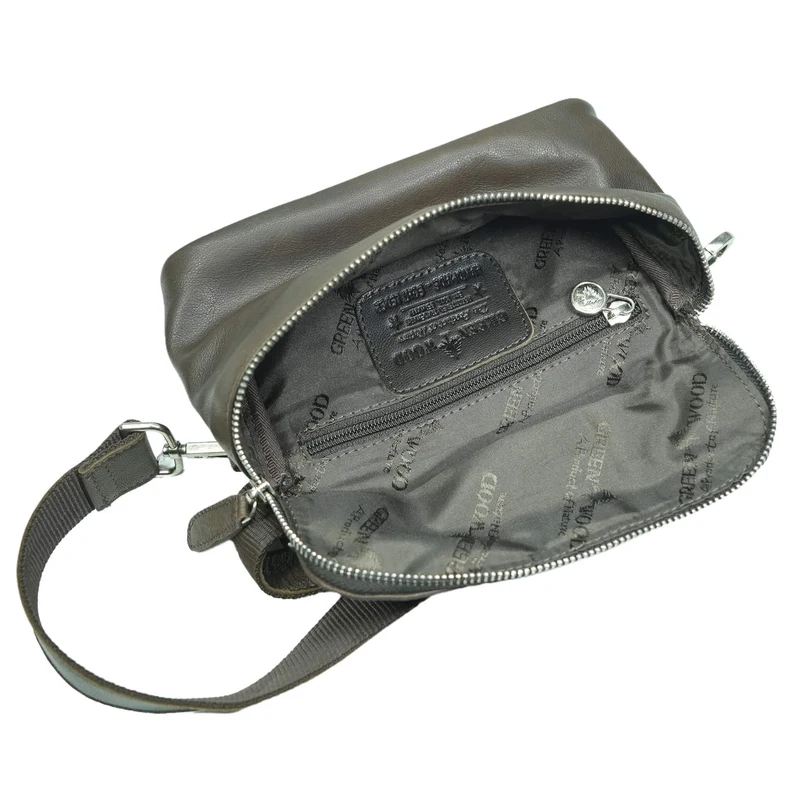 Asta Gürteltasche mit Schultergurt Damen Tasche für Gürtel Herren