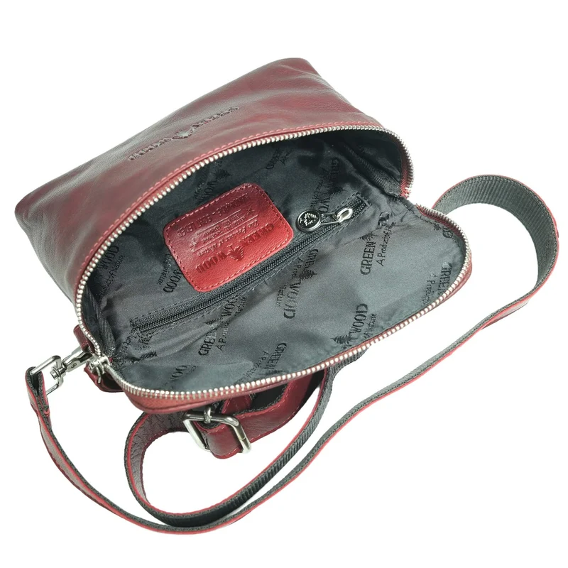 Asta Gürteltasche mit Schultergurt Damen Tasche für Gürtel Herren