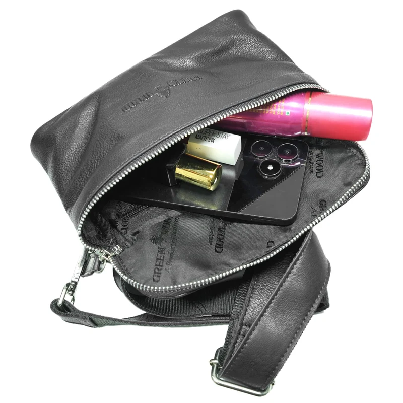 Asta Gürteltasche mit Schultergurt Damen Tasche für Gürtel Herren