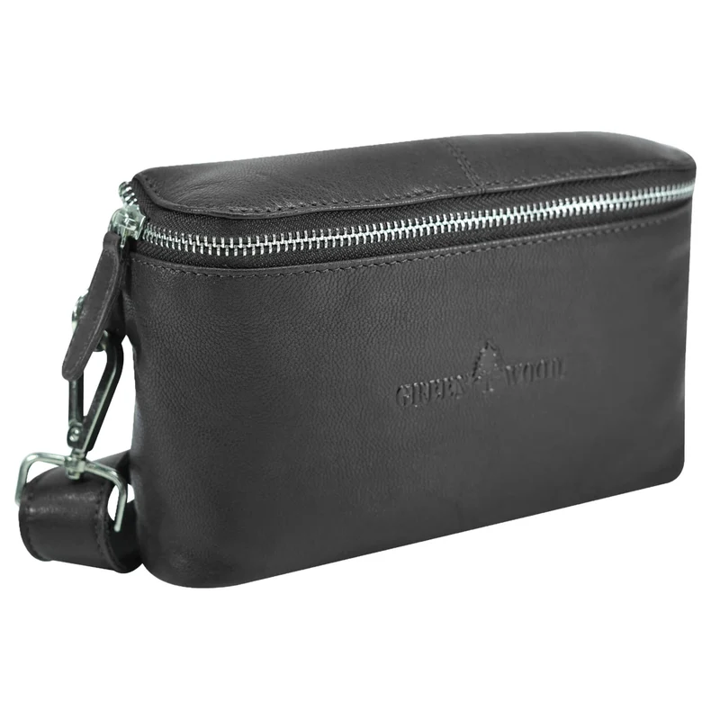 Asta Gürteltasche mit Schultergurt Damen Tasche für Gürtel Herren