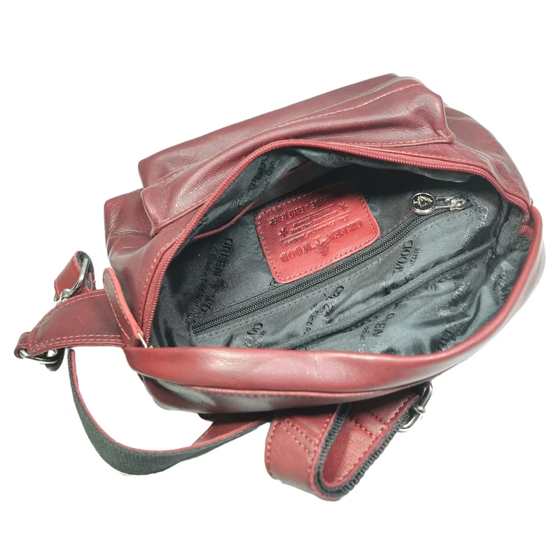 Sigi Leder Gürteltasche Damen Bauchtasche Umhängen Herren