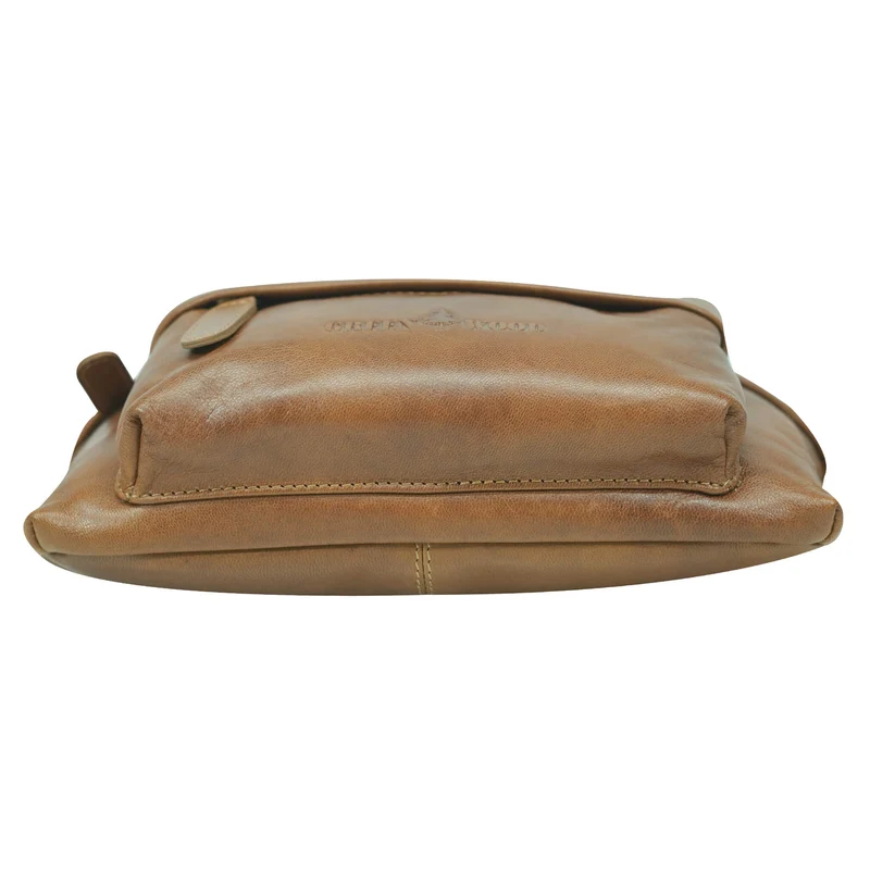 Sigi Leder Gürteltasche Damen Bauchtasche Umhängen Herren