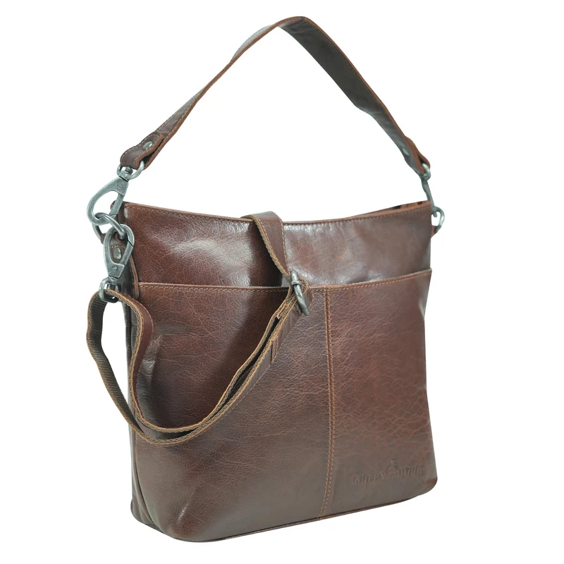 Lisa Handtasche Crossbody Leder Klein mit Austauschbaren Riemen