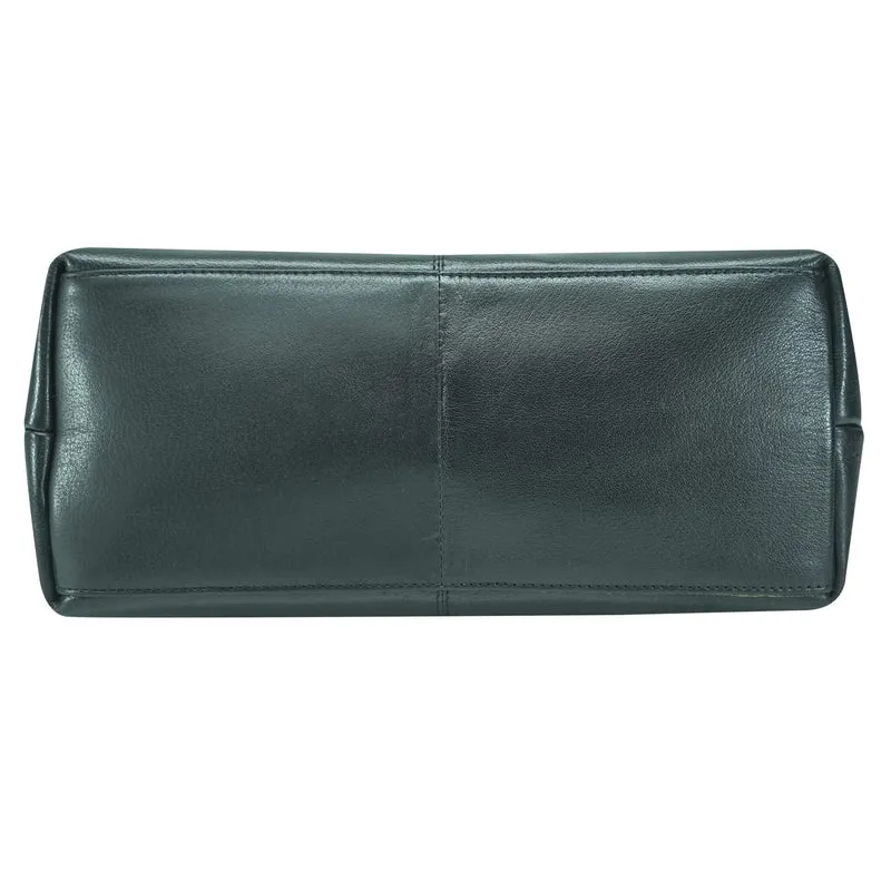 Lisa Handtasche Umhängetasche Leder mit Austauschbaren Riemen