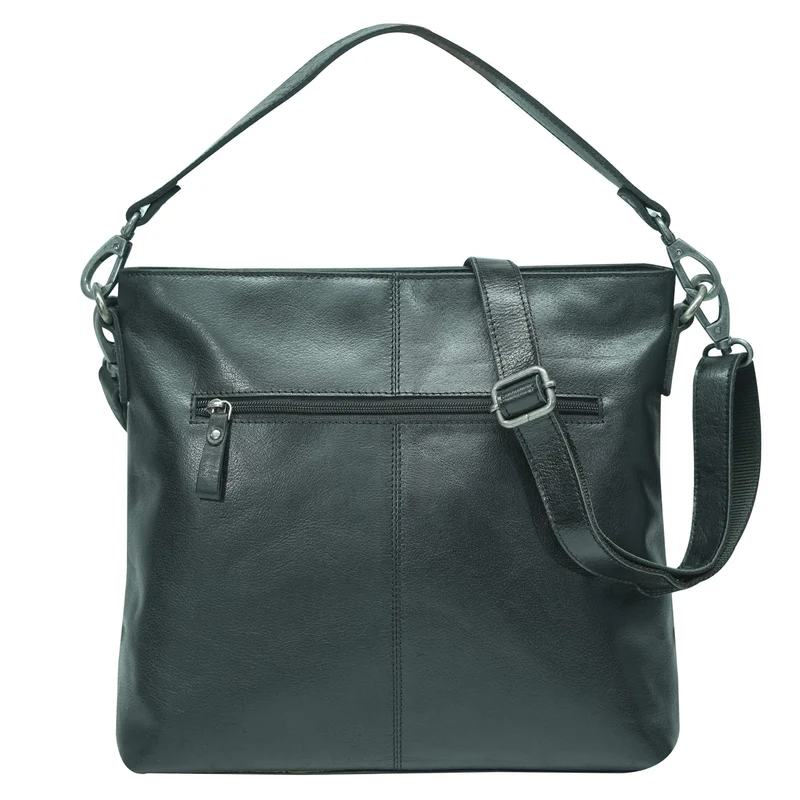 Lisa Handtasche Umhängetasche Leder mit Austauschbaren Riemen