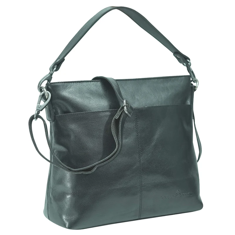 Lisa Handtasche Umhängetasche Leder mit Austauschbaren Riemen