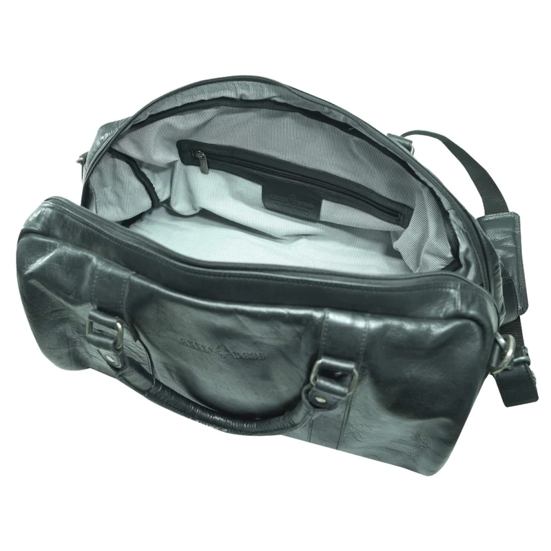Jacob Herren Weekender Leder Duffle Bag Damen Sporttasche Klein