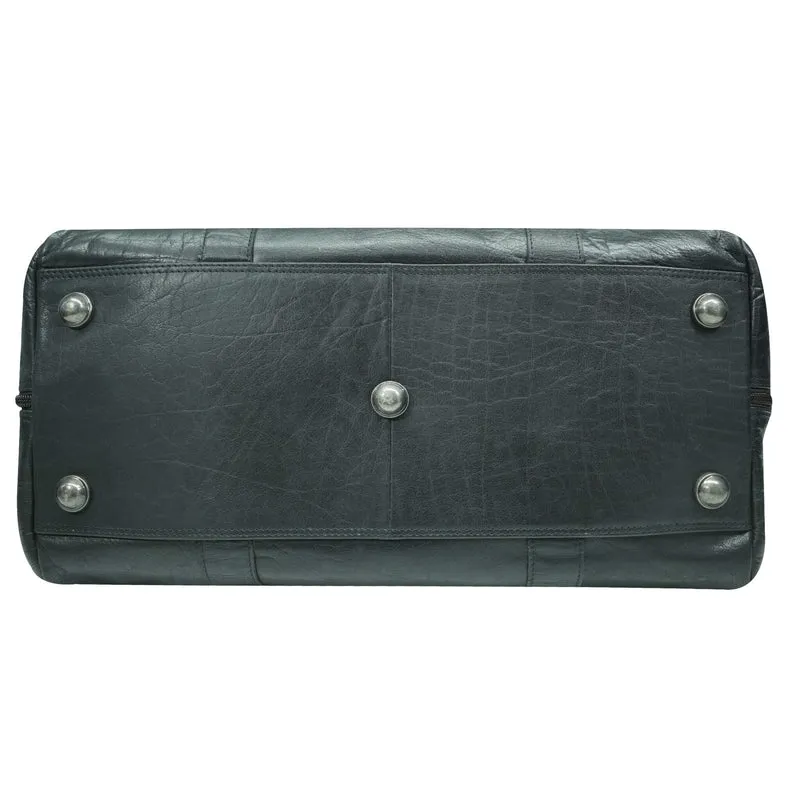 Jacob Herren Weekender Leder Duffle Bag Damen Sporttasche Klein