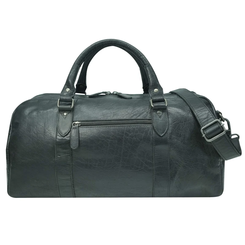 Jacob Herren Weekender Leder Duffle Bag Damen Sporttasche Klein
