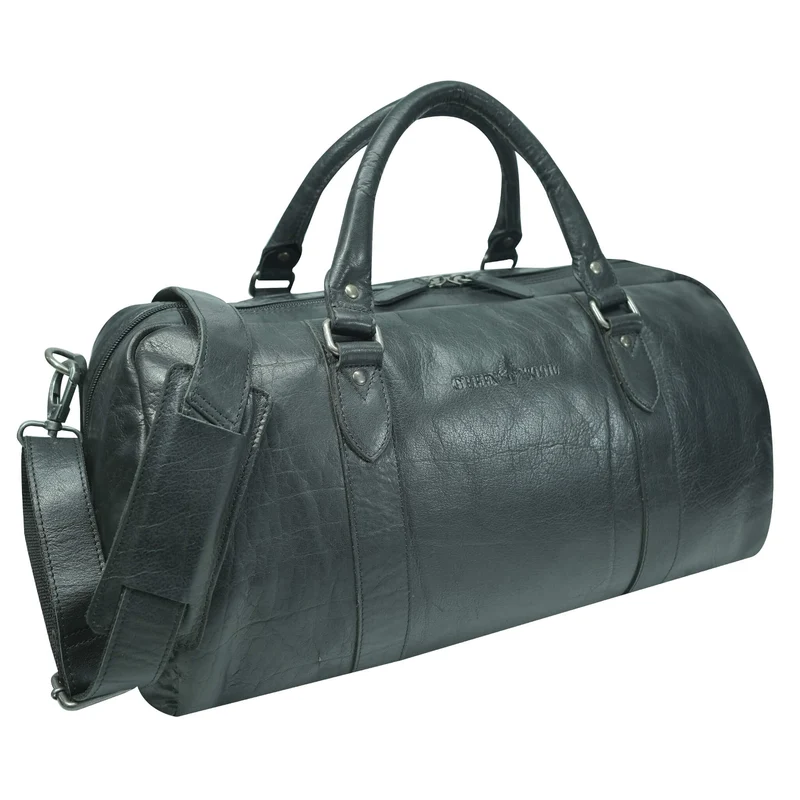 Jacob Herren Weekender Leder Duffle Bag Damen Sporttasche Klein