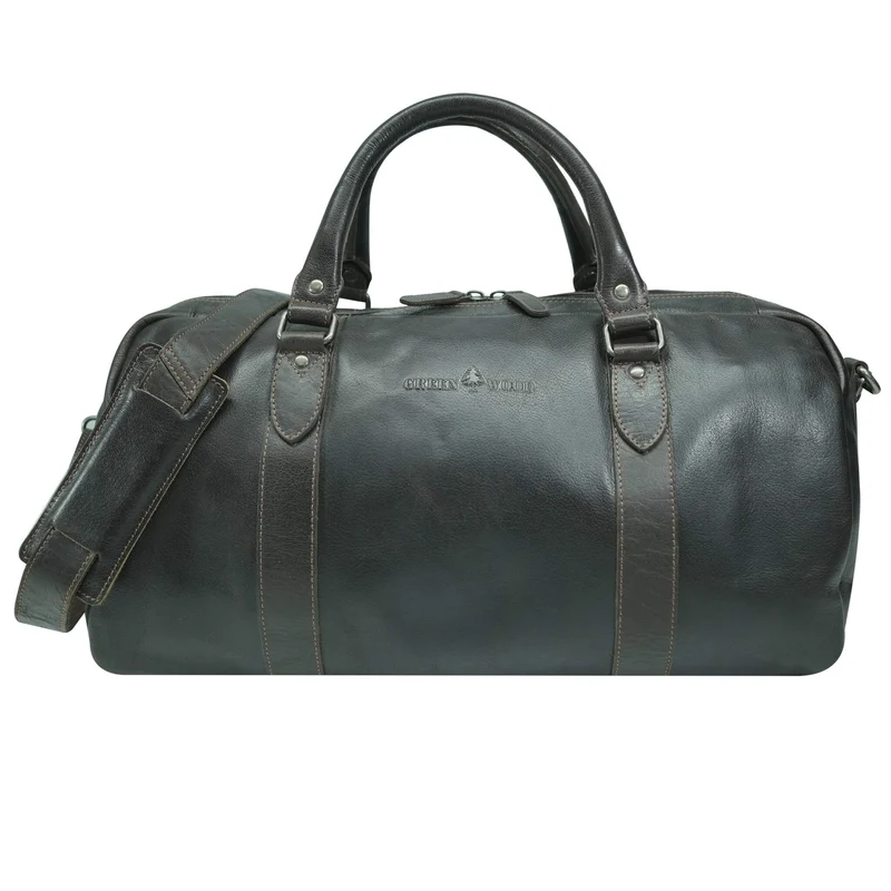 Jacob Herren Weekender Leder Duffle Bag Damen Sporttasche Klein