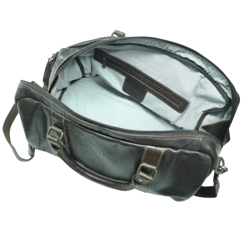 Jacob Herren Weekender Leder Duffle Bag Damen Sporttasche Klein