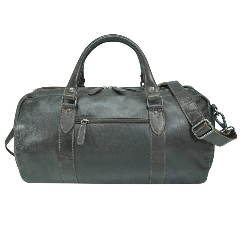 Jacob Herren Weekender Leder Duffle Bag Damen Sporttasche Klein