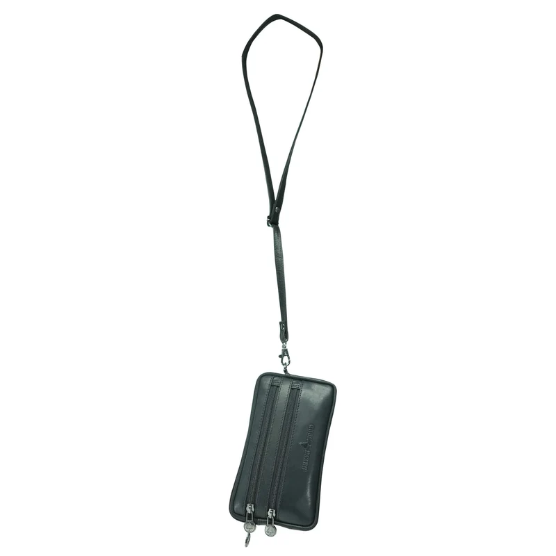 Baily Reise Halstasche Damen Leder Brusttasche Herren Gürteltasche