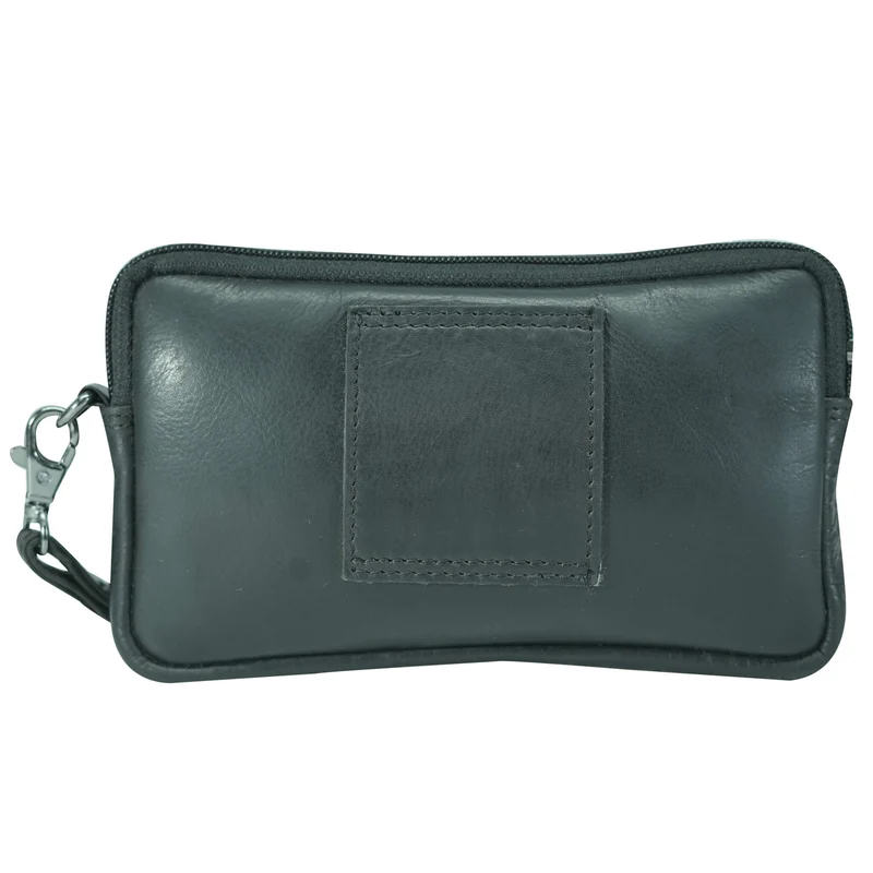 Baily Reise Halstasche Damen Leder Brusttasche Herren Gürteltasche