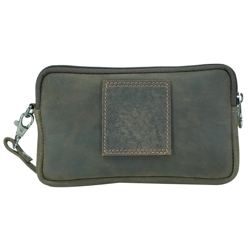 Baily Reise Halstasche Damen Leder Brusttasche Herren Gürteltasche