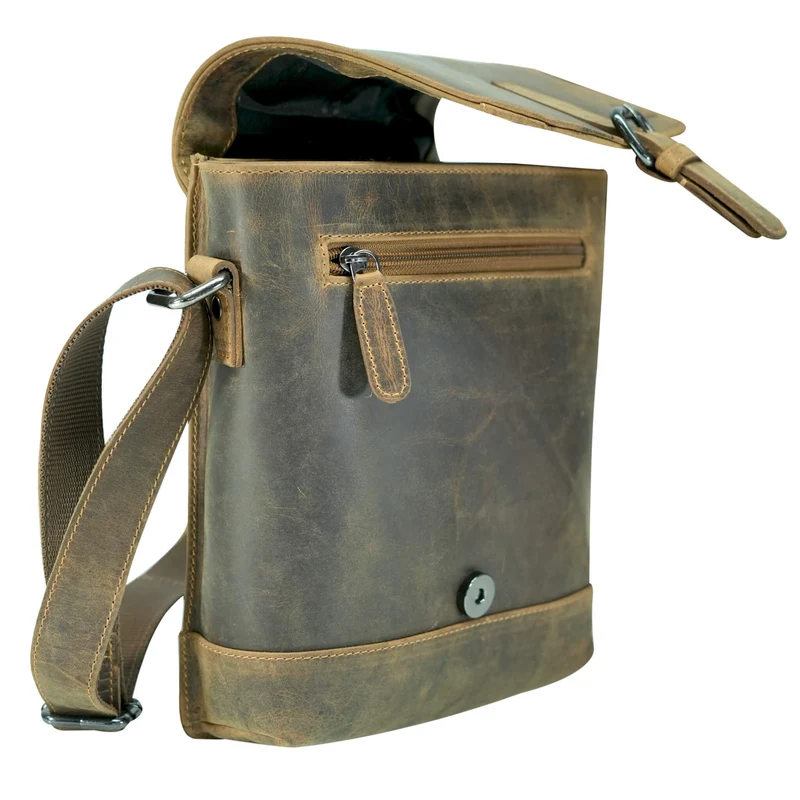 Rio Umhängetasche Klein Herren Crossbody Damen Ledertasche