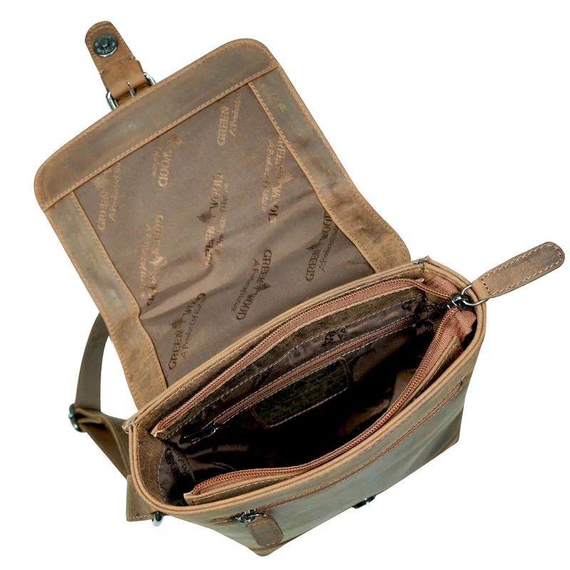Rio Umhängetasche Klein Herren Crossbody Damen Ledertasche