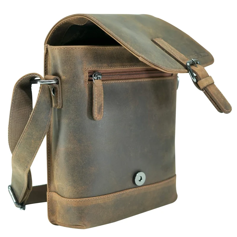 Rio Umhängetasche Klein Herren Crossbody Damen Ledertasche