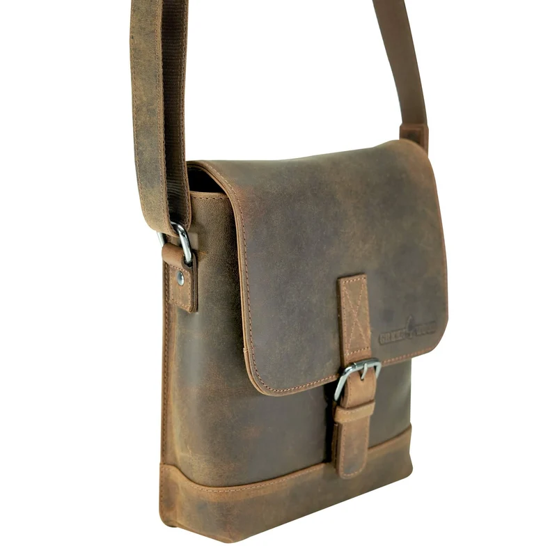Rio Umhängetasche Klein Herren Crossbody Damen Ledertasche