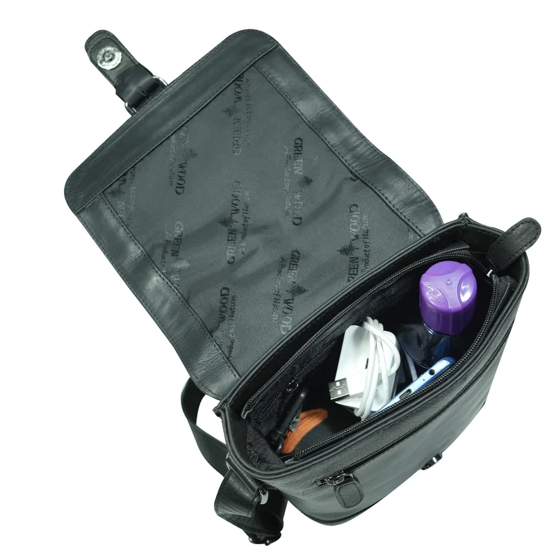 Rio Umhängetasche Klein Herren Crossbody Damen Ledertasche