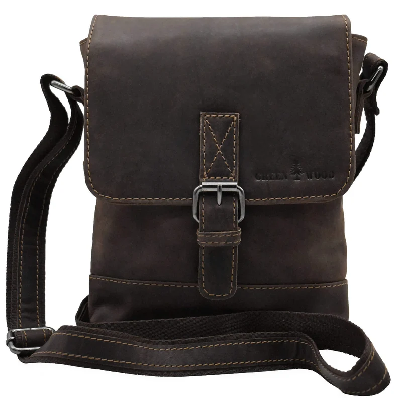 Rio Umhängetasche Klein Herren Crossbody Damen Ledertasche