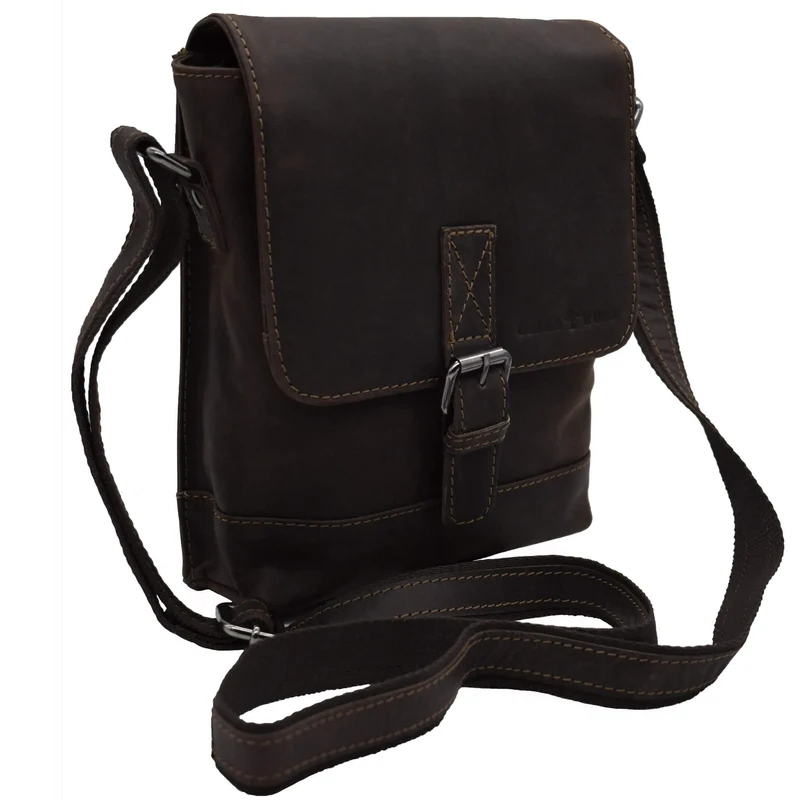 Rio Umhängetasche Klein Herren Crossbody Damen Ledertasche