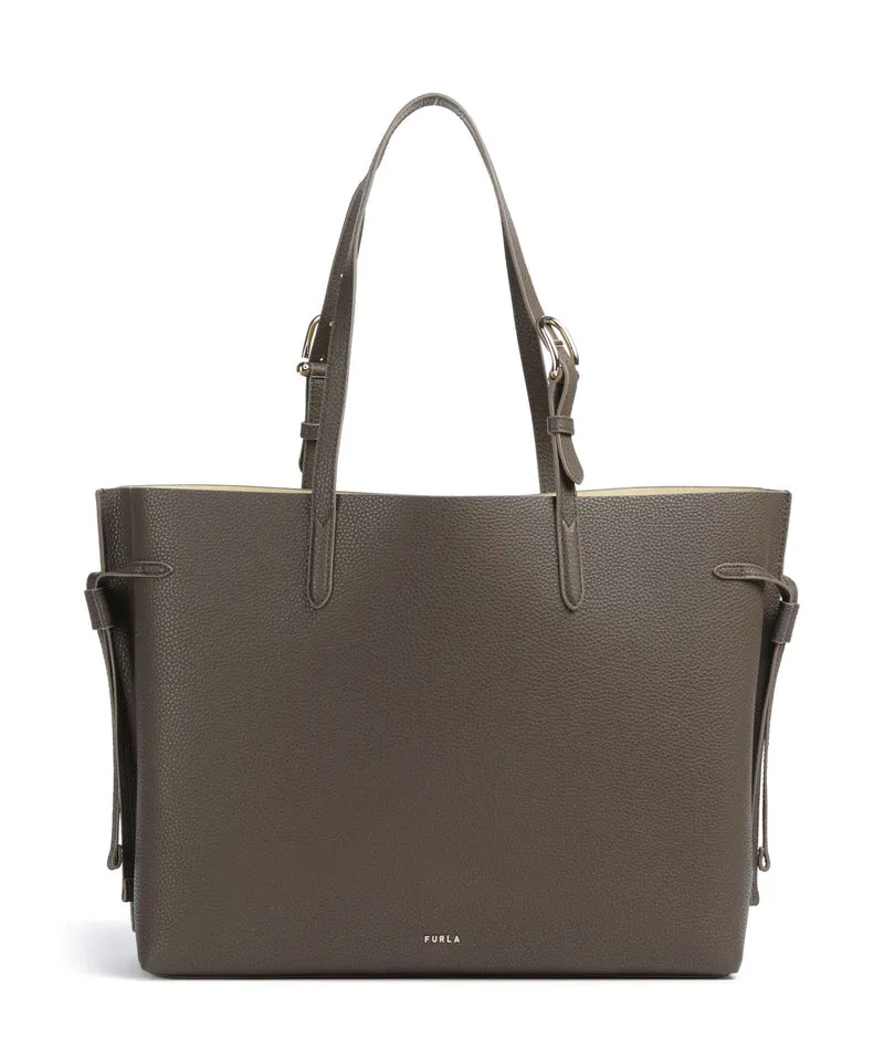 Furla Ava L Shopper mogano/cremino
