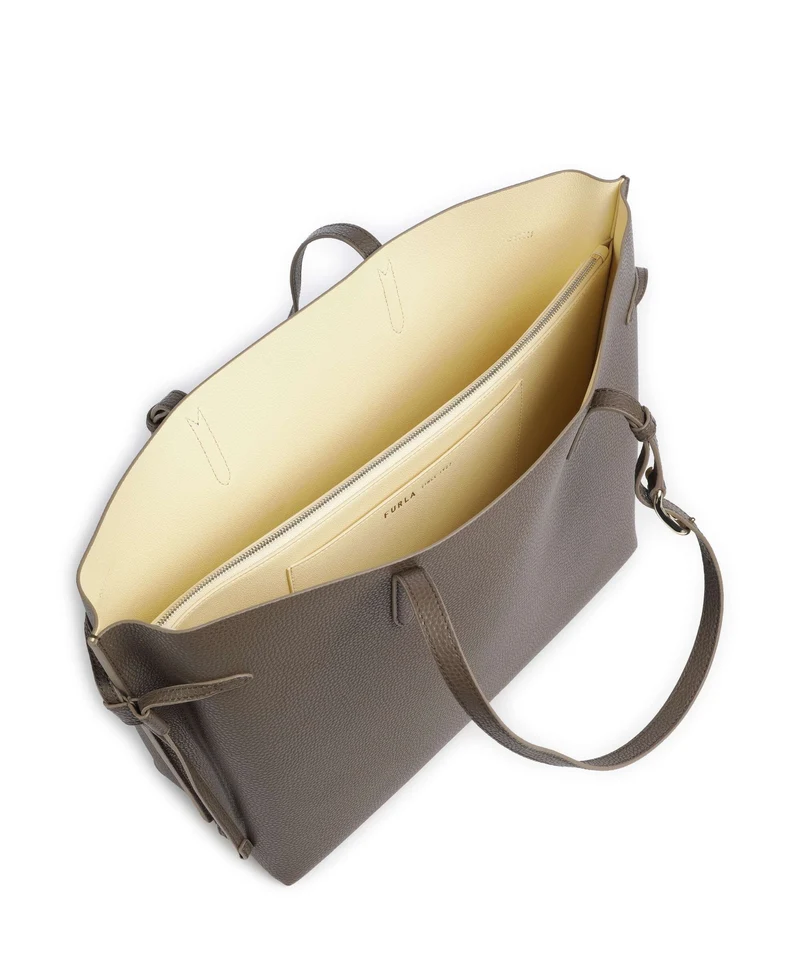 Furla Ava L Shopper mogano/cremino