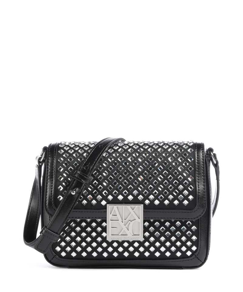 Armani Exchange Amy S Umhängetasche black/crystal